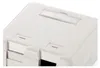 Equip Aufputzdose 2x Keystone Jack mit Abdeckung Premium ws Produktbild-Vorschau 6
