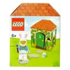 A LEGO Creator Easter Bunny Hut set packaging, featuring a LEGO minifigure dressed as an Easter bunny holding a paintbrush, a small Easter-themed house, and an Easter egg on a grassy background. Produktbild-Vorschau