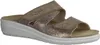 Rohde Damen Pantolette Leder Glitzer Druck Strass Produktbild-Vorschau 34
