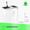 MPM SMK-02 - Mini-Küche, 4-in-1-Haushaltsgeräteset Anteprima dell’immagine prodotto 6