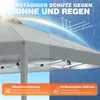 Arvioo Pavillon 3x3m mit Seitenwänden, Pop Up Faltpavillon Produktbild-Vorschau 3