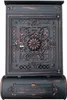 LUXUS ALUGUSS Massiver Briefkasten - Antik Schwarz Retro Produktbild-Vorschau 1