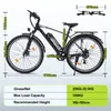 Elektrische fiets A31 voor volwassenen, 250W, 25 km/u, 36V Productafbeelding-voorbeeld 8