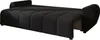 BEDANTE SOFA MOLISA avec fonction sommeil COSMIC 100 Noir Voir les images du produit 7