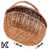 KADAX Panier en osier pour champignons, panier ovale pour Voir les images du produit 4