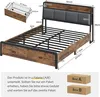 KIMENICH Bett 160x200 cm, Metallbett Bettgestell mit Produktbild-Vorschau 2