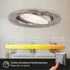 Briloner LED Einbauleuchten nickel 3er-Set 3xLED/GU10/5W Produktbild-Vorschau 4