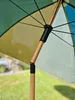 Sonnenschirm Strandschirm Schirm UV Schutz Fransen BLAU Produktbild-Vorschau 8