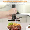 Salz und Pfeffermühle Elektrisch 2er Set, 100ML Große Produktbild-Vorschau 3