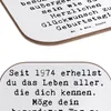 Mr. & Mrs. Panda Untersetzer Glas Spruch 1974 Geburtstag - Produktbild-Vorschau 5
