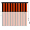 vidaXL Store extérieur 160x250 cm Orange et brun Voir les images du produit 2