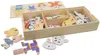 Puzzle Hölzernes Ankleide Spielzeug Bären Kaninchen Familie Produktbild-Vorschau 3