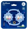 Rassel „Sonnenblumen“, blau – Giligums Produktbild-Vorschau 1
