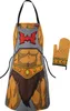 Masters of the Universe Kochschürze mit Handschuh He-Man Produktbild-Vorschau 1