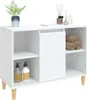 vidaXL Vanity Unit White 80x33x60 cm Dřevěný materiál Náhled obrázku produktu 4