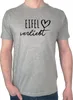 Huuraa Herren T-Shirt Eifel verliebt 3XL Sport Grey Bio Produktbild-Vorschau 1