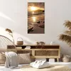Bild auf Leinwand - Leinwandbild - Strand Wolken Abend Produktbild-Vorschau 7