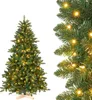 Yorbay Künstlicher Weihnachtsbaum 150cm Nordmanntanne mit Produktbild-Vorschau 1