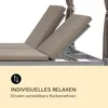 Blumfeldt Doppelliege Outdoor für 2 Personen mit Dach, Produktbild-Vorschau 8