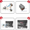 Instructions for installing a printer ink cartridge. Produktbild-Vorschau