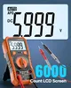 Digital multimeter, TRMS Voltmeter Ammeter Auto-Range 6000 Produktbild-Vorschau 4