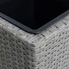 Polyrattan Blumenkübel Pflanzkübel 60 cm Rattan Blumentopf Produktbild-Vorschau 4