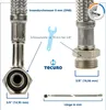 tecuro Sanitär Verbindungsschlauch 90° Bogen 3/8 ÜWM x 3/8 Produktbild-Vorschau 3