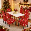 Weihnachtsstuhlabdeckung 6 STÜCKE Weihnachten Stuhlbezug Produktbild-Vorschau 6