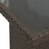 6-tlg. Garten-Sofagarnitur mit Kissen Braun Poly Rattan Produktbild-Vorschau 10