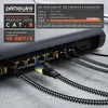 Primewire platte patchkabel CAT 8 met katoenen omhulling - Productafbeelding-voorbeeld 6