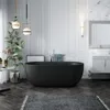 stano Badewanne LISBON, freistehend, schwarz matt, Produktbild-Vorschau 2