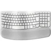 Logitech Wave Keys wireless ergonomic keyboard - OFFWHITE - Produktbild-Vorschau 2