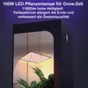 LED Pflanzenlampe Vollspektrum,100W Wachstumslampe Produktbild-Vorschau 3