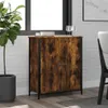 The Living Store Sideboard Räuchereiche 70x30x80 cm Produktbild-Vorschau 2