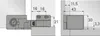 Glastürscharnier ET 5160 vernickelt,ma Anschlagart Produktbild-Vorschau 4