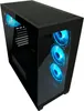 Case Midi LC-Power LC-715B-ON Shaded Gaming Black Podgląd zdjęcia produktu 4