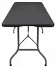Aga Garten Klapptisch 180x74x74 cm Schwarz Produktbild-Vorschau 2