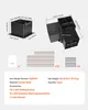 SucceBuy Connecteur de poteau, support d'angle pour poteau Voir les images du produit 7