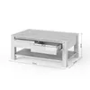 Couchtisch Kernbuche Massivholz 110x70 cm mit 2 Schubladen Produktbild-Vorschau 10