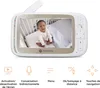Motorola | Wi-Fi Video Baby Monitor with Mood Light | VM85 Podgląd zdjęcia produktu 5