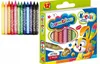 Bambino pastelli in argilla caolino 12 colori per la scuola Anteprima dell’immagine prodotto 2