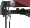 A close-up view of the mechanism and fabric of an awning. Produktbild-Vorschau