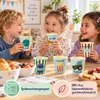 Melamin Kinderbecher 160ml Blau Himmelblau - 6er Produktbild-Vorschau 8