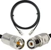 cavo coassiale UHF da PL259 a SO239 da 3 m - Cavo di Anteprima dell’immagine prodotto 1