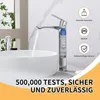 Homelody chromowana bateria łazienkowa z uniwersalną Podgląd zdjęcia produktu 4