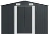 vidaXL Zahradní přístřešek 257x580x181 cm Kov antracitový Náhled obrázku produktu 4