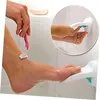 A person is shaving their leg in a shower, using a footrest. Náhled obrázku produktu
