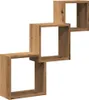 vidaXL Nástěnné police Artisan dub 68x15x68 cm materiál na Náhled obrázku produktu 1