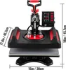 VEVOR Transferpresse  5 in 1 T-Shirt Druckmaschine 29 x Produktbild-Vorschau 8