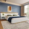 Merax Doppelbett Bettanlage 180 x 200 cm mit 2 LED Produktbild-Vorschau 11